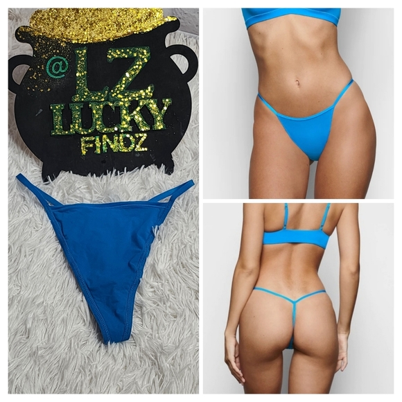 SKIMS FITS EVERYBODY T-STRING THONG/ MYKONOS/L, 3X/ NWT - Picture 1 of 15